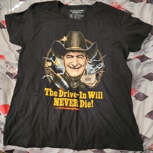 Joe Bob Briggs Drive-In Shirt Fright Rags
